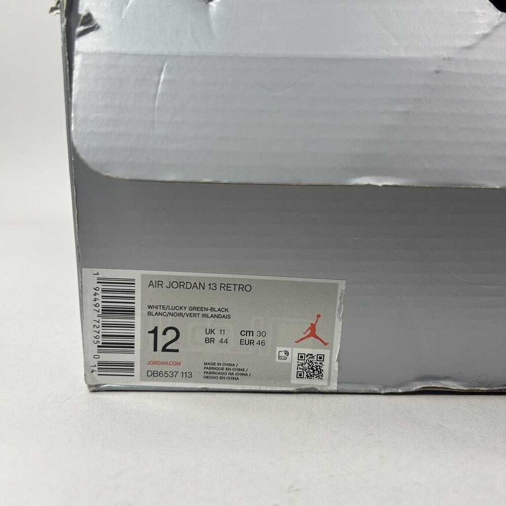 Nike Shoes Air Jordan 13 Retro "White Lucky Green" 2024 - Picture 5 of 5